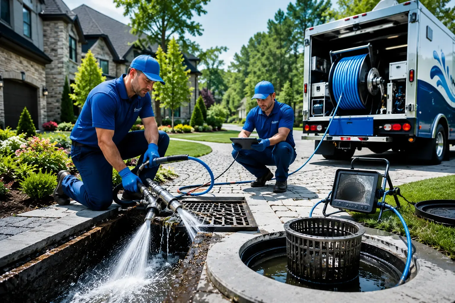 Local outdoor drain cleaning professionals in Hadlyme, CT